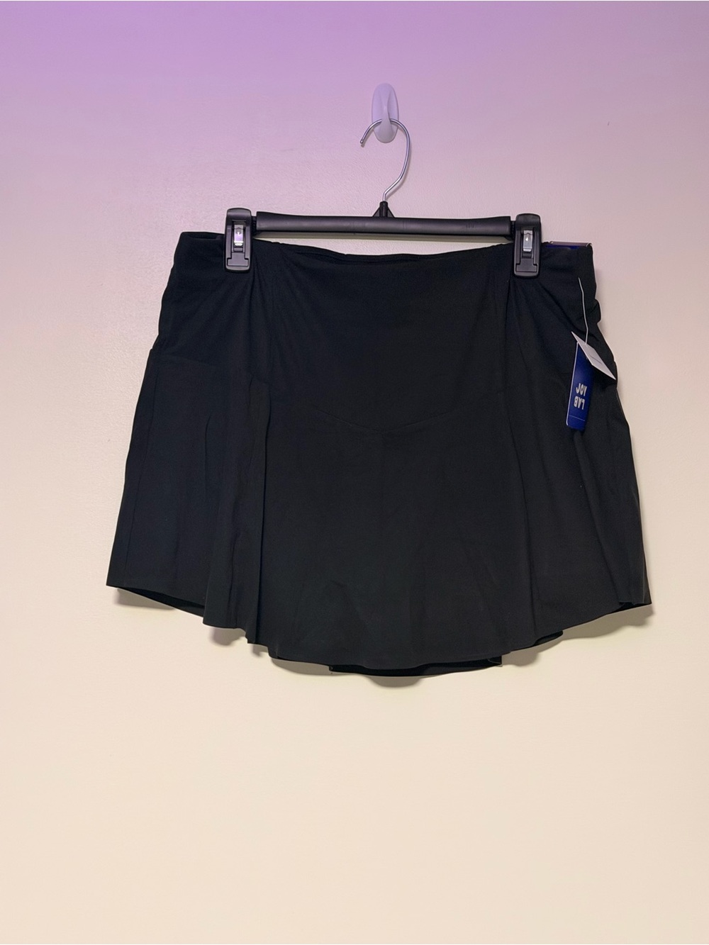 JoyLab Black Athletic Skort with Built-In Shorts